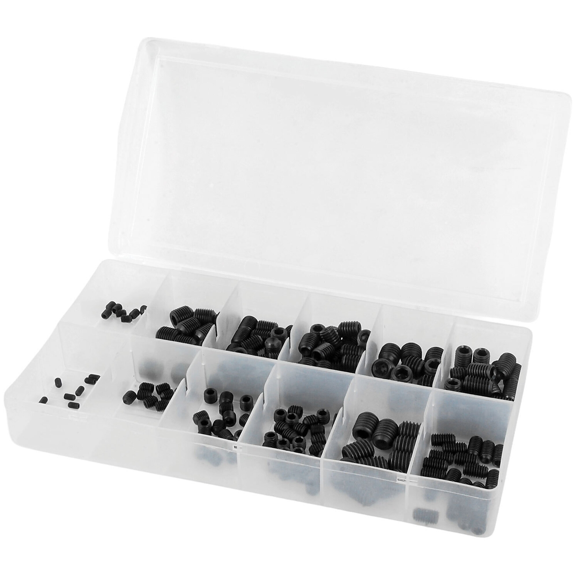 ATD 200Pc Metric Socket Head  Set Screw Assortment, Model# 10220